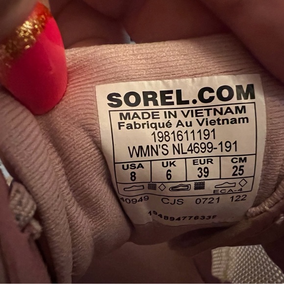 Sorel Women's Kinetic RNEGD Float Shoes Size 8 - Picture 2 of 7